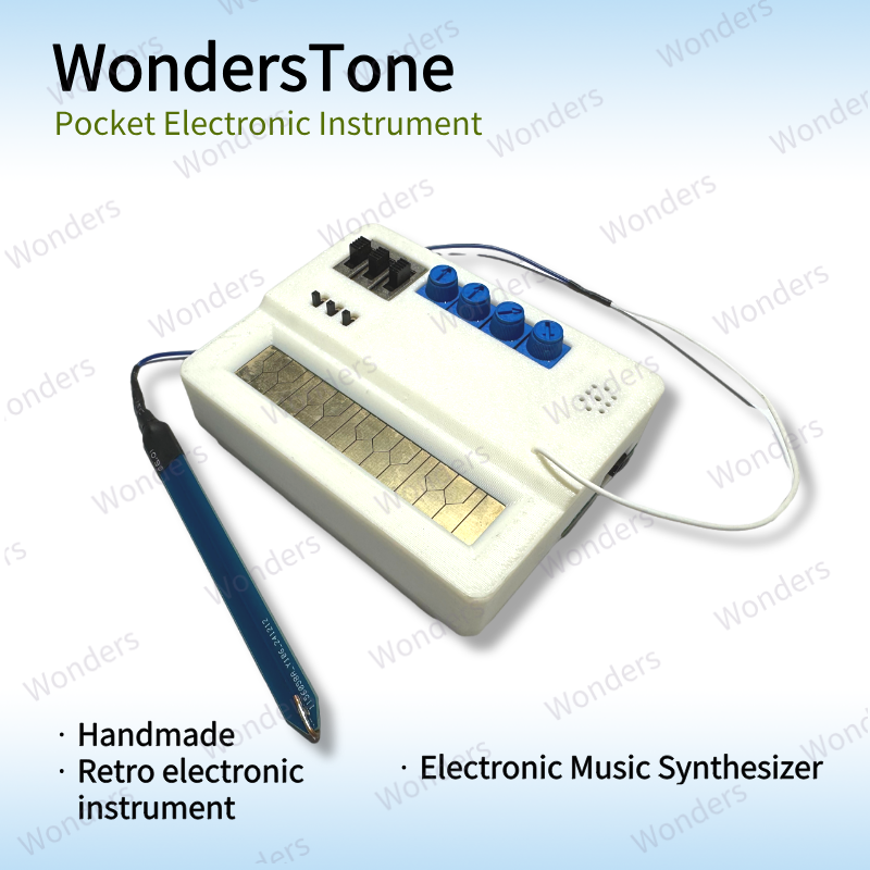 Synth Controller Mini - Мини-электронный музыкальный синтезатор ручной работы, портативный