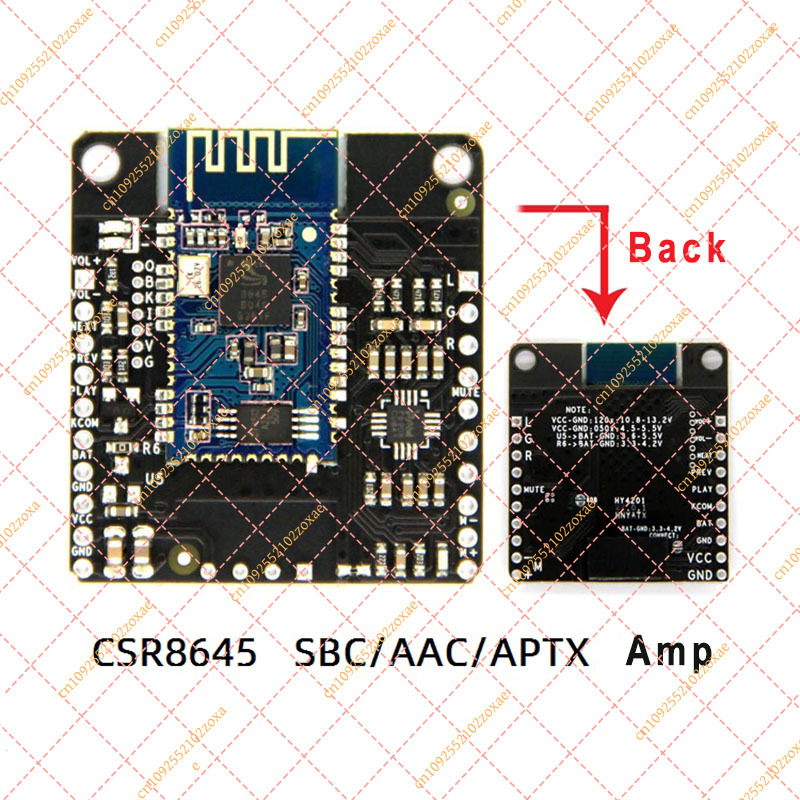 Audio X Music - Плата-усилитель (модуль) Bluetooth 4.0 CSR8645 APT-X