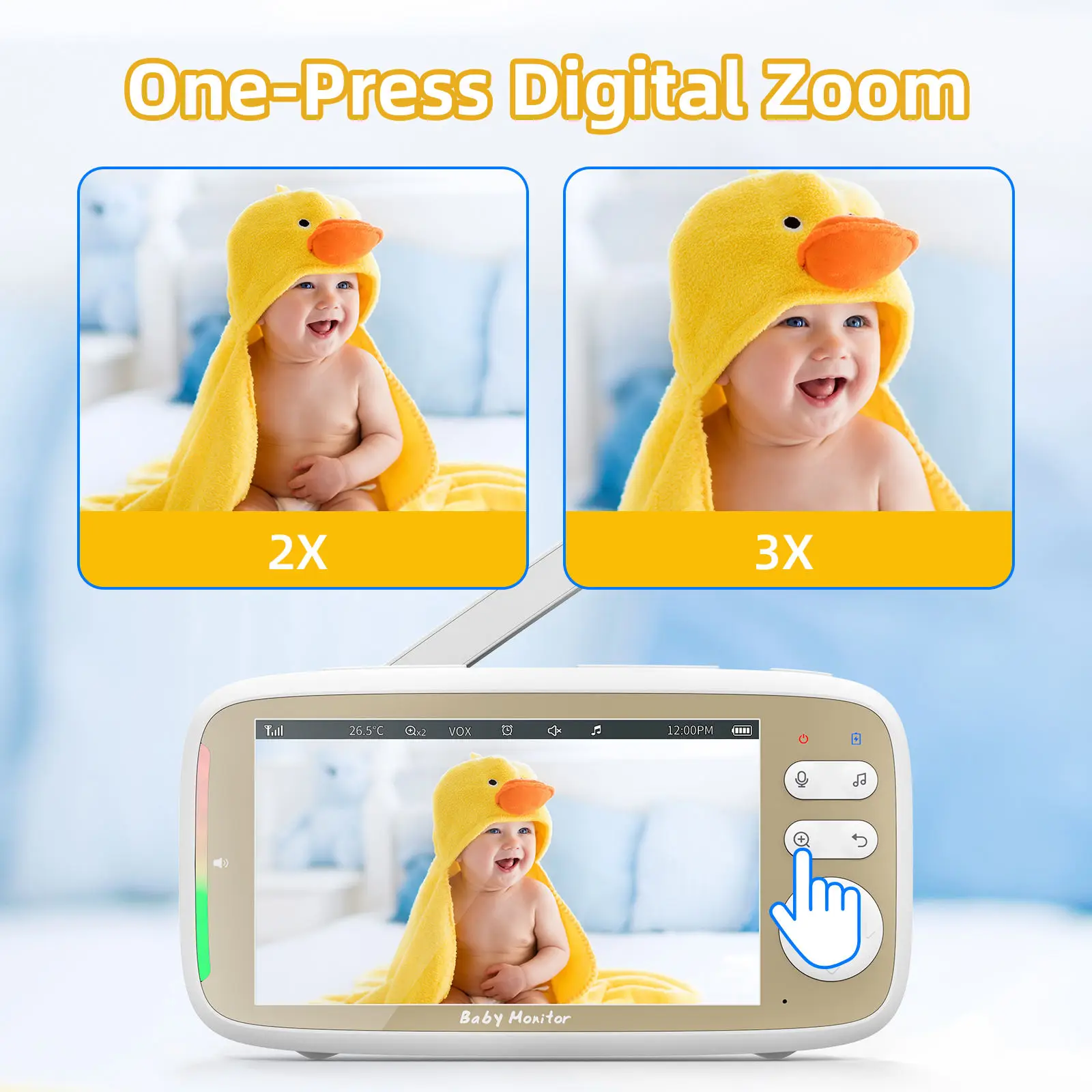 VB803 PRO Baby Monitor, с 2шт  – обзор и цена Audio X Music