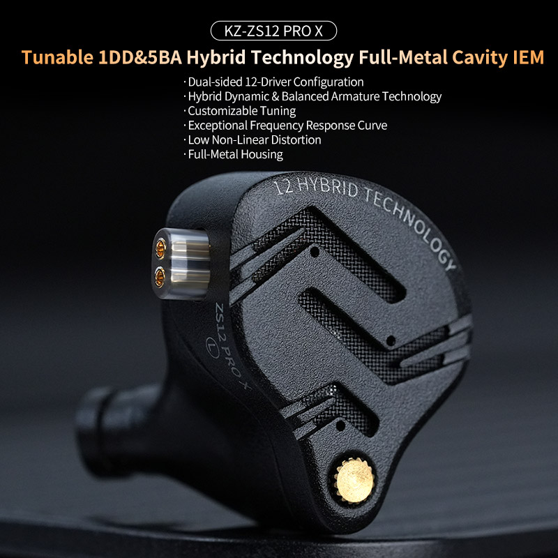 KZ ZS12 PRO X Металлические на – обзор и цена Audio X Music