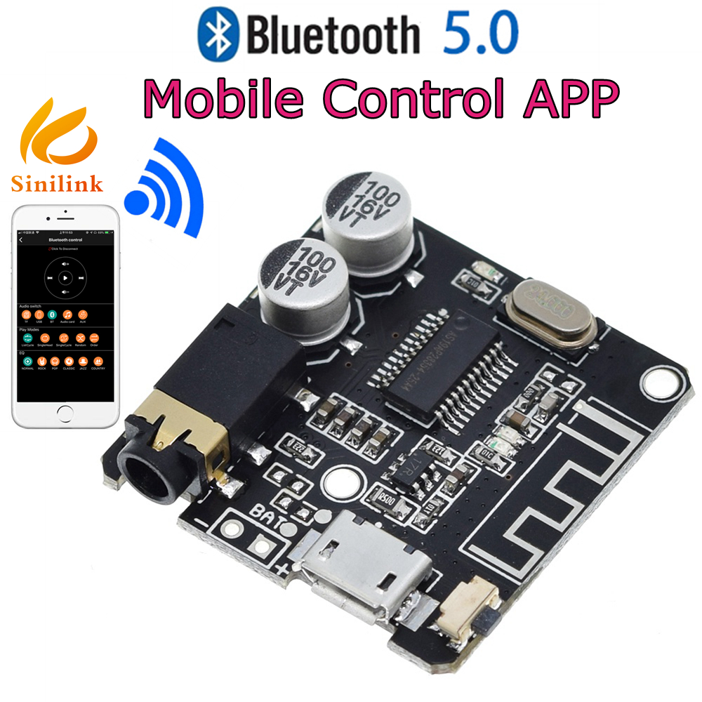 Аудиоплата TZT Bluetooth-5.0 M – обзор и цена Audio Music Player App