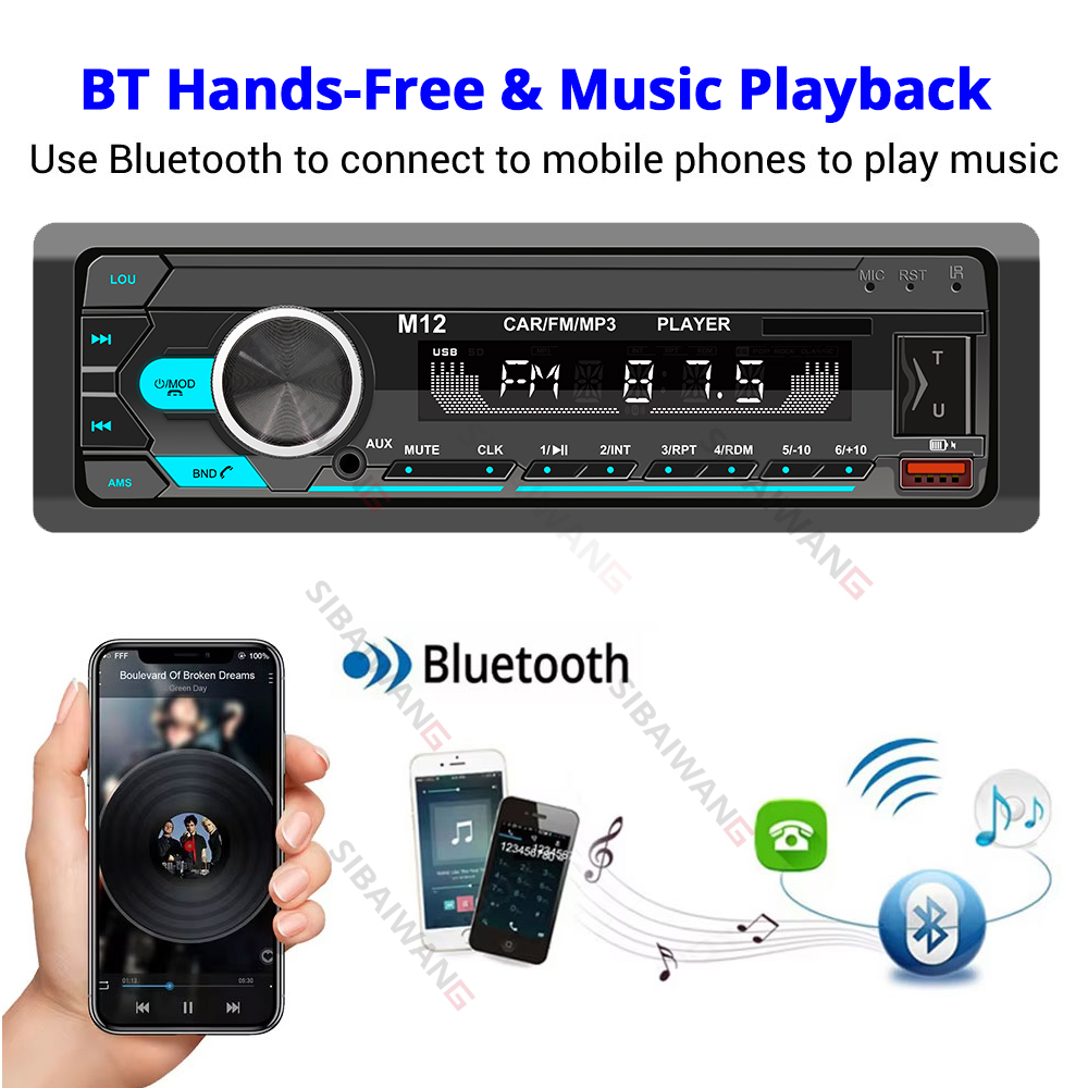 Автомобильный MP3-плеер 1 DIN  – обзор и цена Audio Music Player App