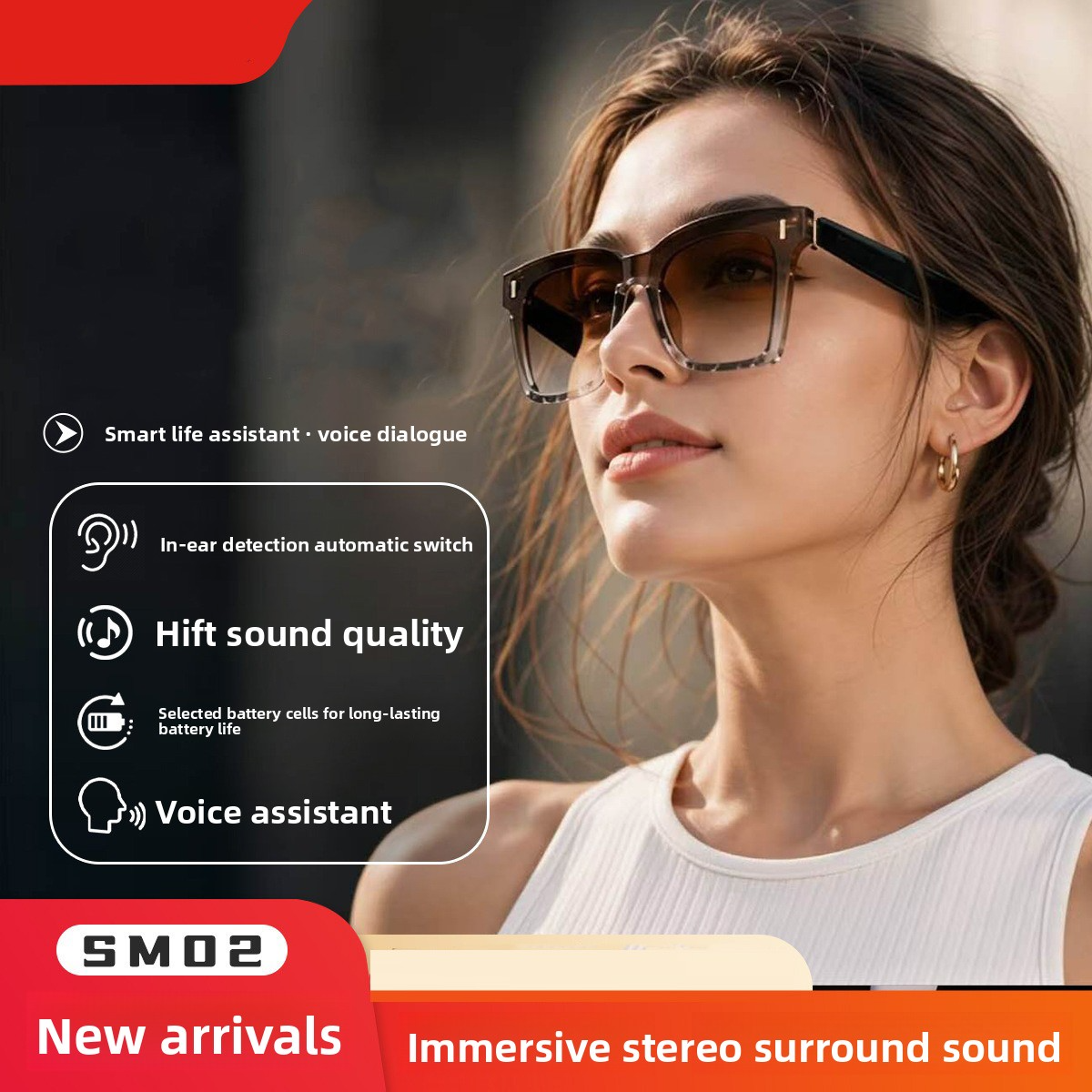 Новые умные Bluetooth-очки для – обзор и цена Audio Music Voice