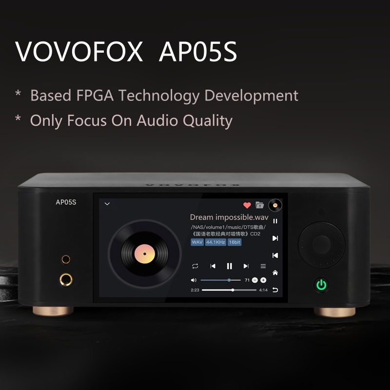 VOVOFOX-HiFi AP05S: Музыкальны – обзор и цена Audio Music To Mp3